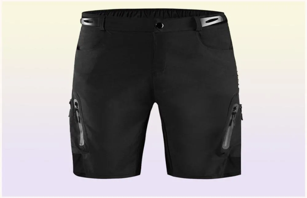 Wosawe Men039S MTB Shorts Outdoor Motocross Bike Kort byxa andningsbar Löst passform för att köra cykelcykelhorts Ciclismo8597808