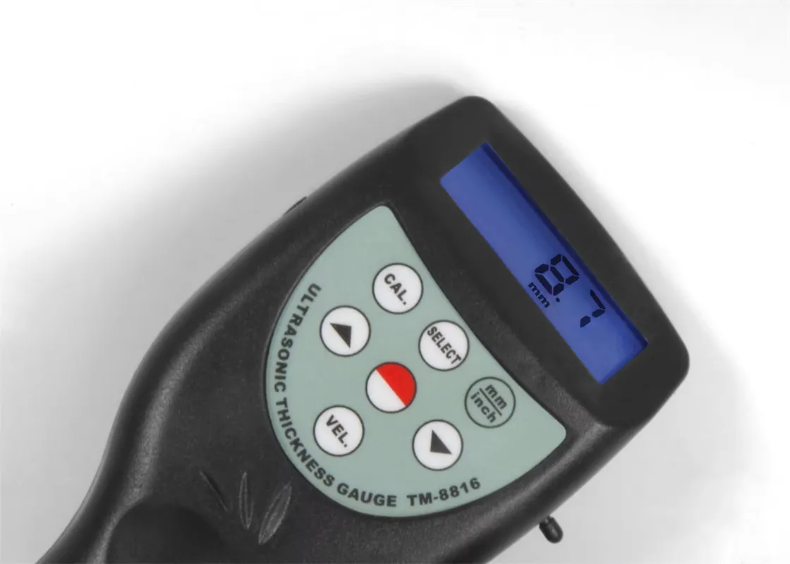 Digital Ultrasonic Thickness Gauge Metal Thickness range 0.8-200mm PLS-TM-8816C