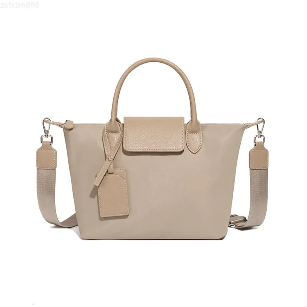 New Large-capacity Womens Nylon Handbags Fashionable Simple Versatile Shoulder Crossbody with Single Handle