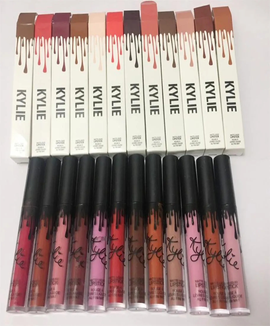 Gloss à lèvres 12 Color Matte Cup antiadhésif ne fait pas déconcerter Lipgloss5401029 en édition limitée imperméable ne s'estompe pas