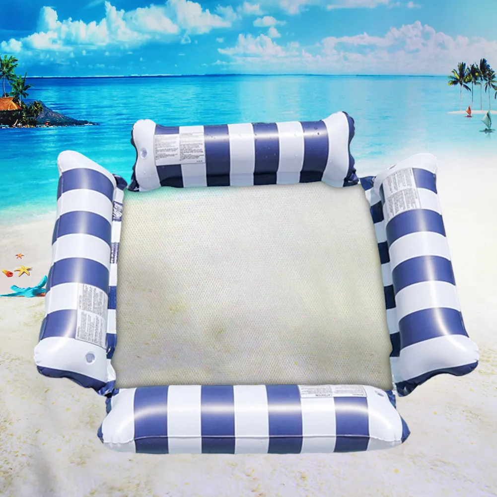 PVC Floating Foam Pool Mats Water Floating Bed Mat Portable Leak Proof ...