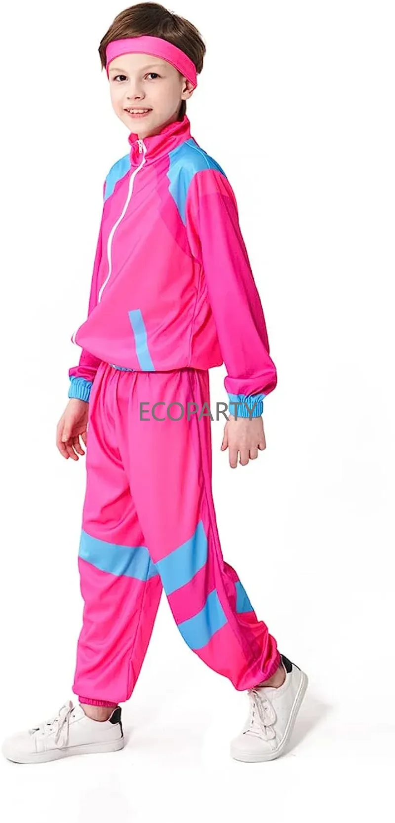 Costume Hip Hop Bambini Della Tuta Degli Anni 80, 2024 Girls Retro