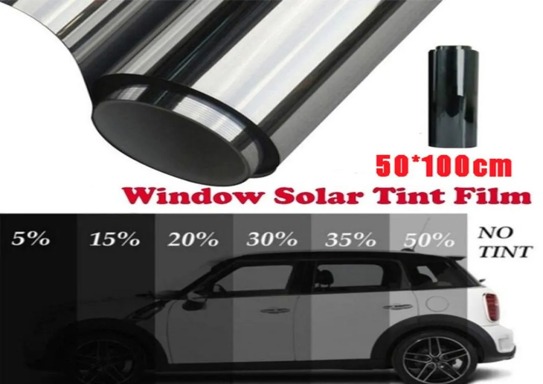 52550 VLT -bilfönster Tint Film Glass Sticker Sun Shade Film For Sovrum Offices UV Protector Foils Sticker Films Roll8833947