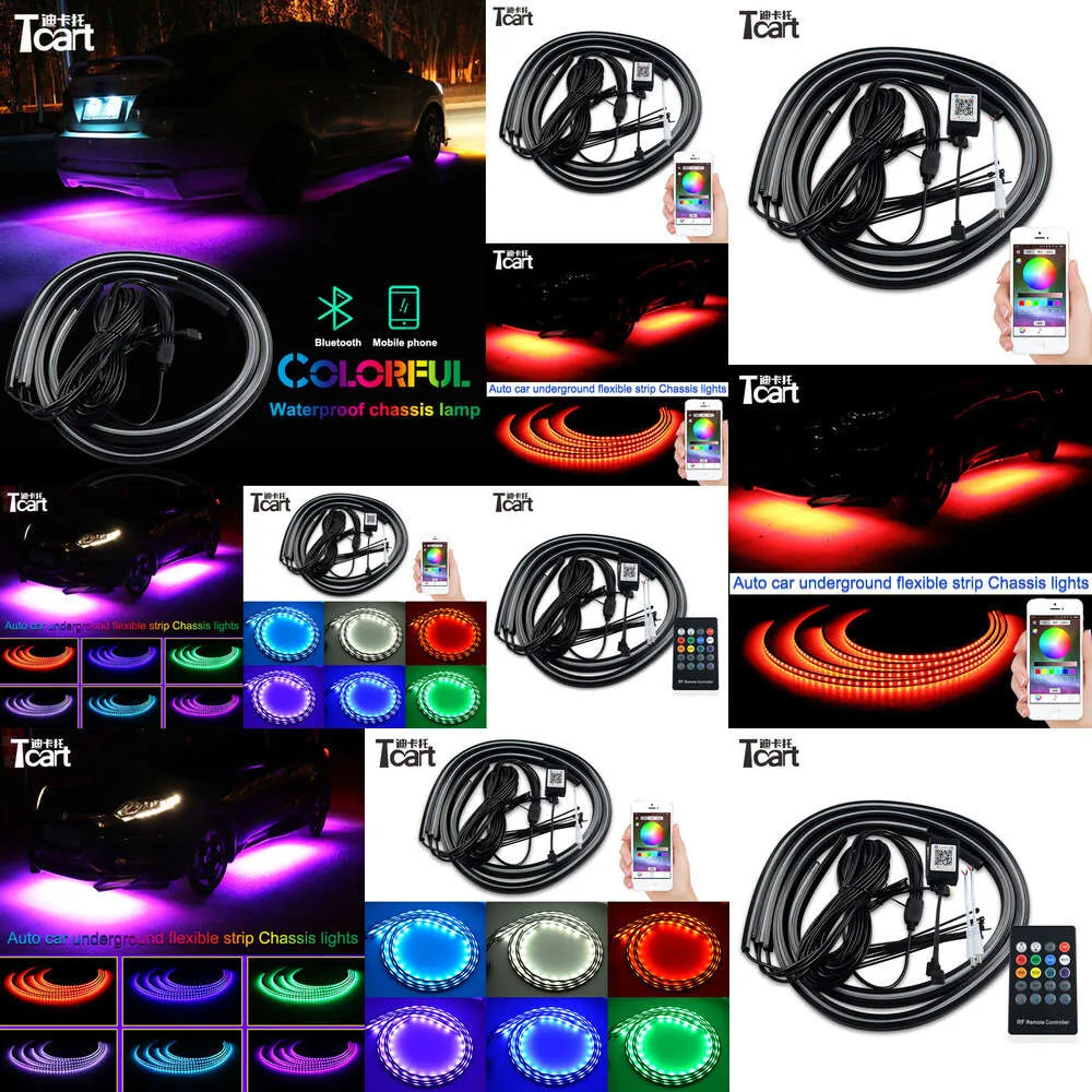 TCART для Infiniti FX37 FX 50 90/120 см. Светодиод RGB для автомобильных светиль