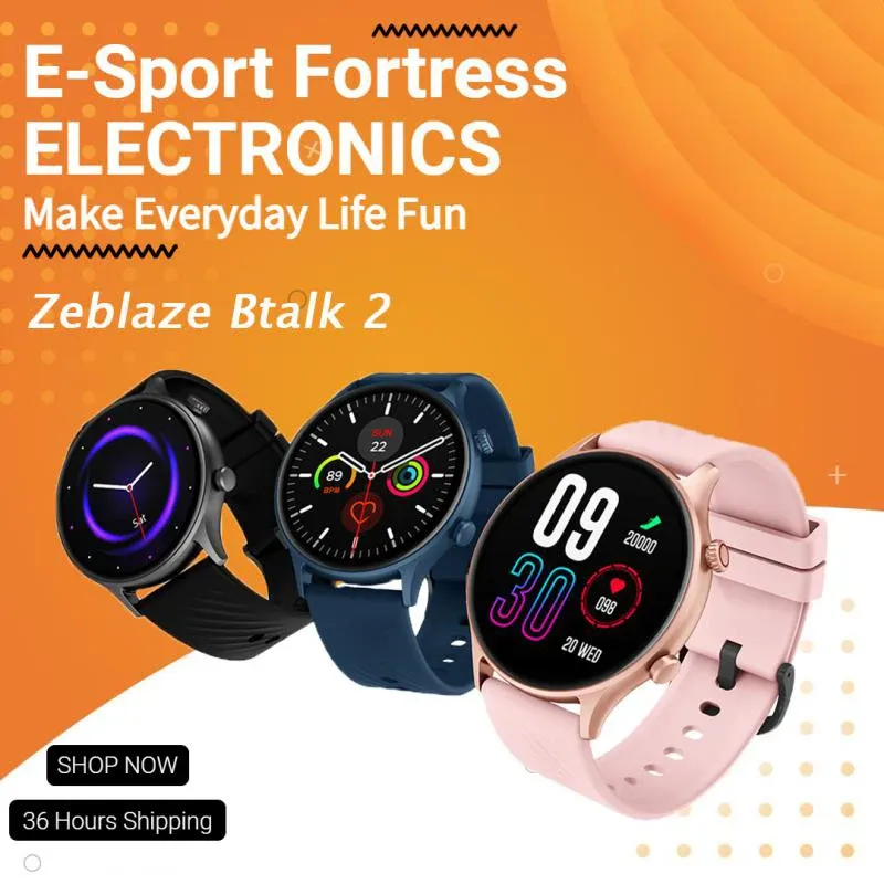 Zegarki Zeblaze Btalk 2 inteligentny zegarek Bluetooth Compatybilne połączenia 100+ tryb fitness AMOLED Make i odbieraj połączenia