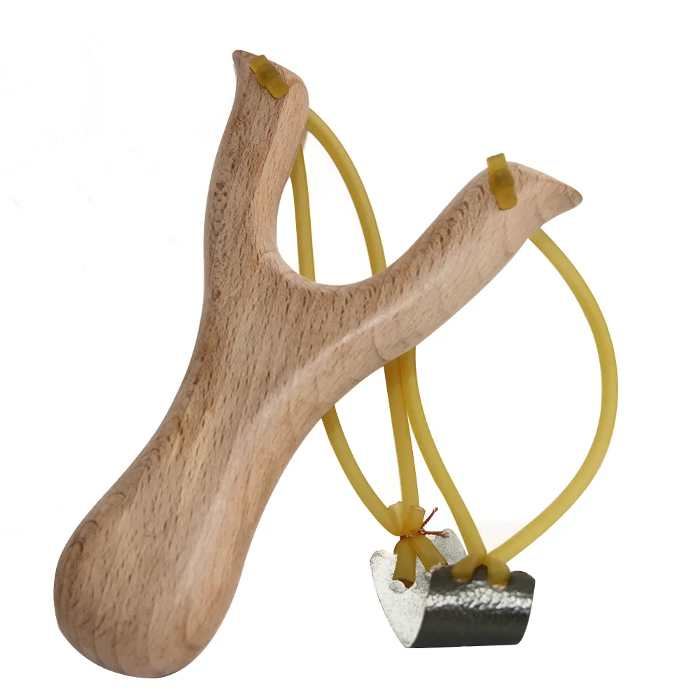 Slingshot Hunting Catapult Powerful, Solid Wooden... From Ddmyearth ...