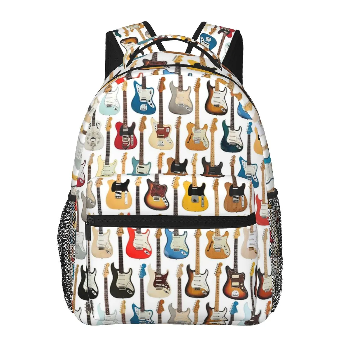 Music Pipe Backpack Vintage Style Guitar Backpack - Deluxe Electric Guitar Gig Bag - Travel ...
