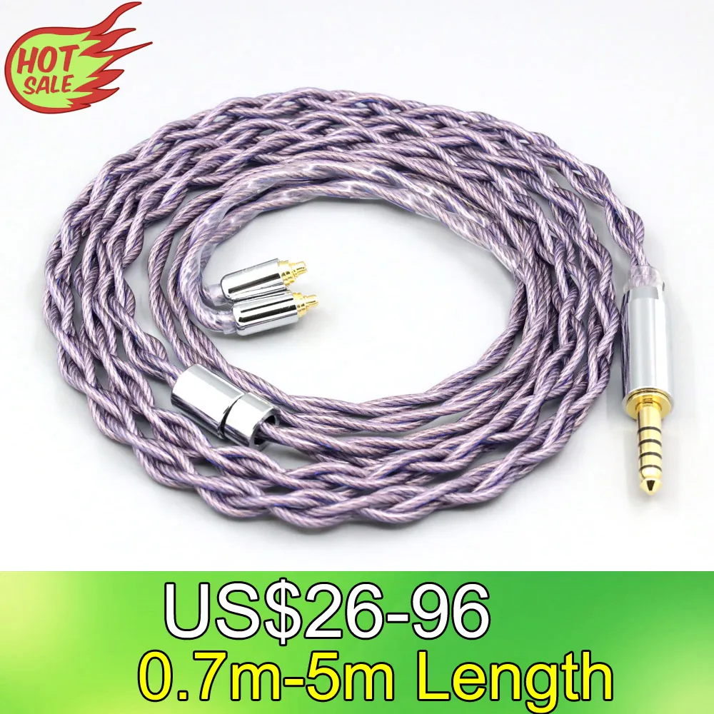 Type2 1.8mm 140 cores litz 7N OCC Headphone Earphone Cable For AKG N5005 N30 N40 MMCX LN007884