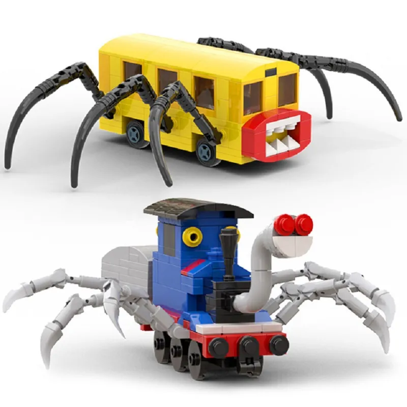 Choo-choo Charles Building blo-cks set horrors game treno figure animali giocattoli bambini regali di compleanno