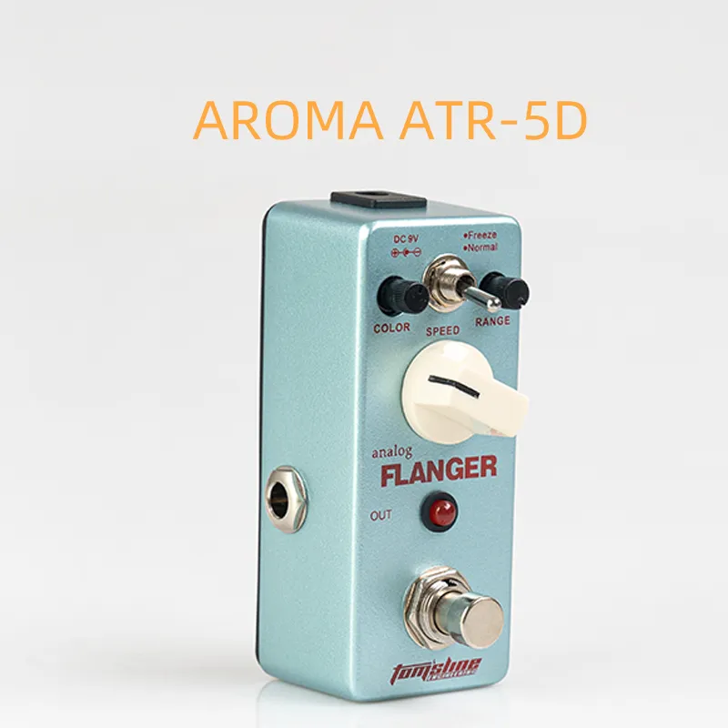 Aroma Tom'sline ATR-5 D Twister Flaging analogique Mini Effet de guitare Effet analogique Effet de contournement