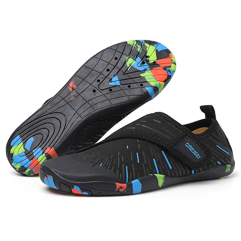 Summer Unisex Flat Beach Barefoot Shoes Men Women Water Shoes Aqua Sea Swimming Aquashoes Socks Yoga Waterschoenen 2023