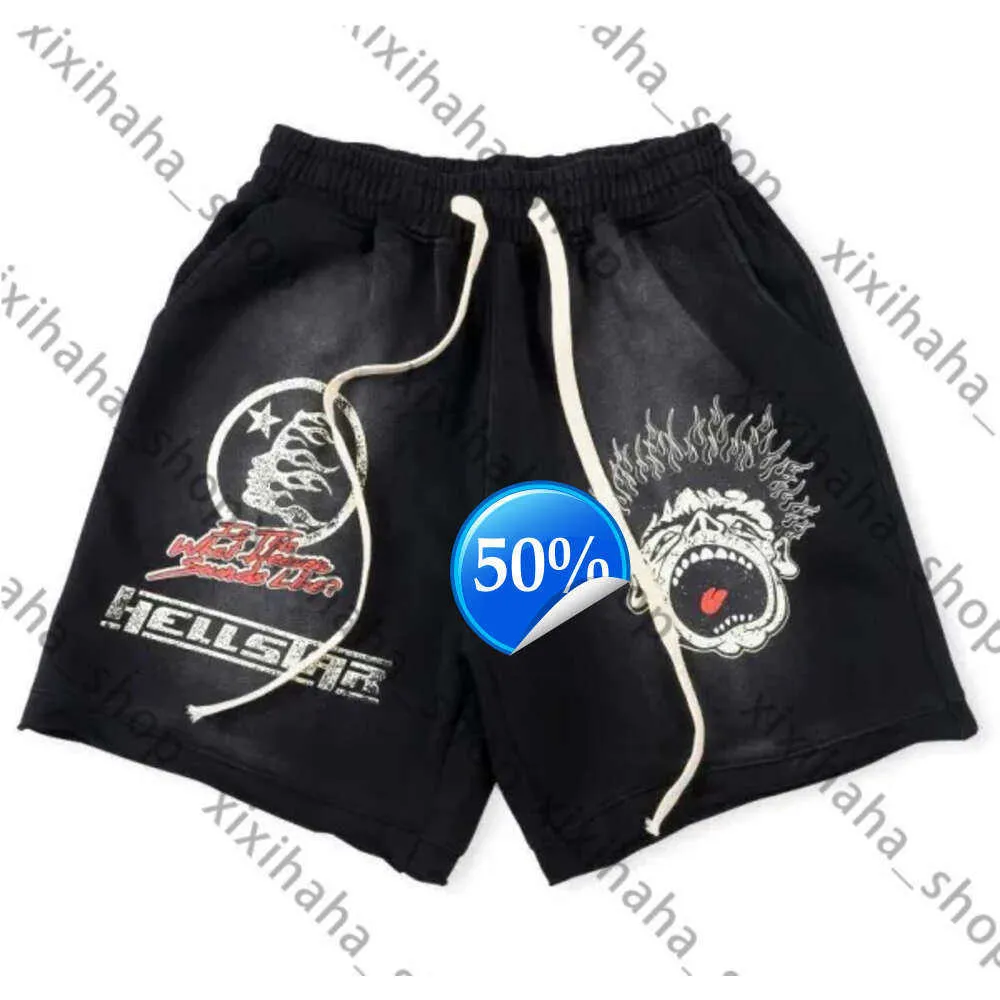 HellStar Shorts Men Designer Krótkie spodnie Casual Beach Basketball Runchness Fashing Fashion Star Star Nowy styl Hip Hop 576 940 551