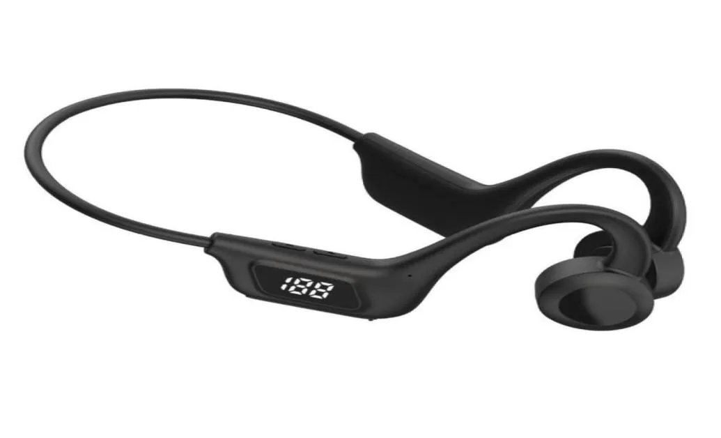 VG09 VG02 CONDUCTION DE CONDUCTION OSEUX Écouteurs Bluetooth numériques sans fil 3D Bass Outdoors Sports Sports Headset MD04265U431603470282