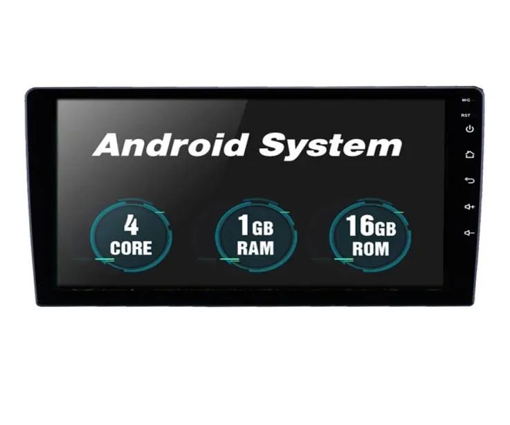 Car Video 9 inch Android 10 Auto Head Unit GPS Navigation LCD 5 Point Capacity for Universal stereo radio OEM Service7156735