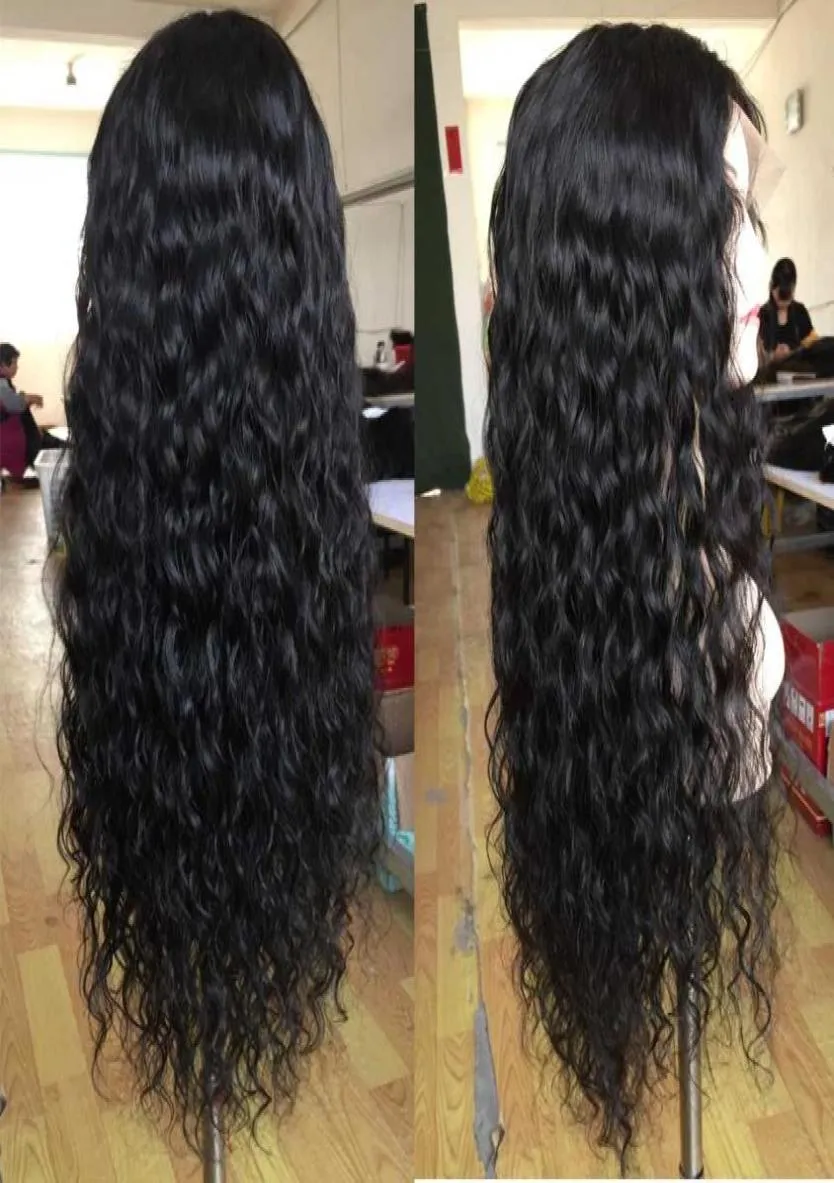 13x4 Loose Deep Wave Frontal Wig Water Wave Pre Plucked Wet And Wavy 13x6 Curly Lace Front Human Hair Wigs3233643