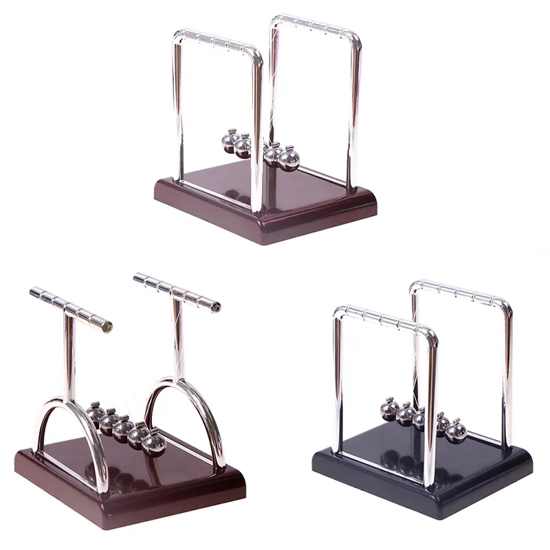 NEWTON's Cradle Desk Crafts Decorazioni Table Pendulum Bilancia in acciaio Bilancia Fisica Pendulum Science Pendulum