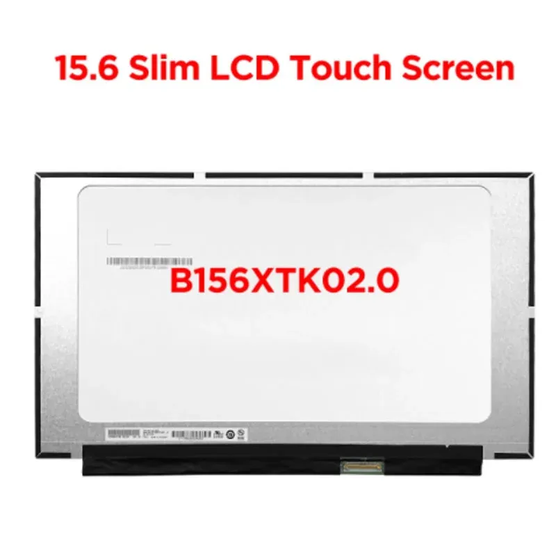 Screen 15.6 inch Laptop LCD Touch Screen HD1366x768 40pins eDP B156XTK02.0 fit NT156WHMT03 N156BGNE43 LED Display Panel Replacement