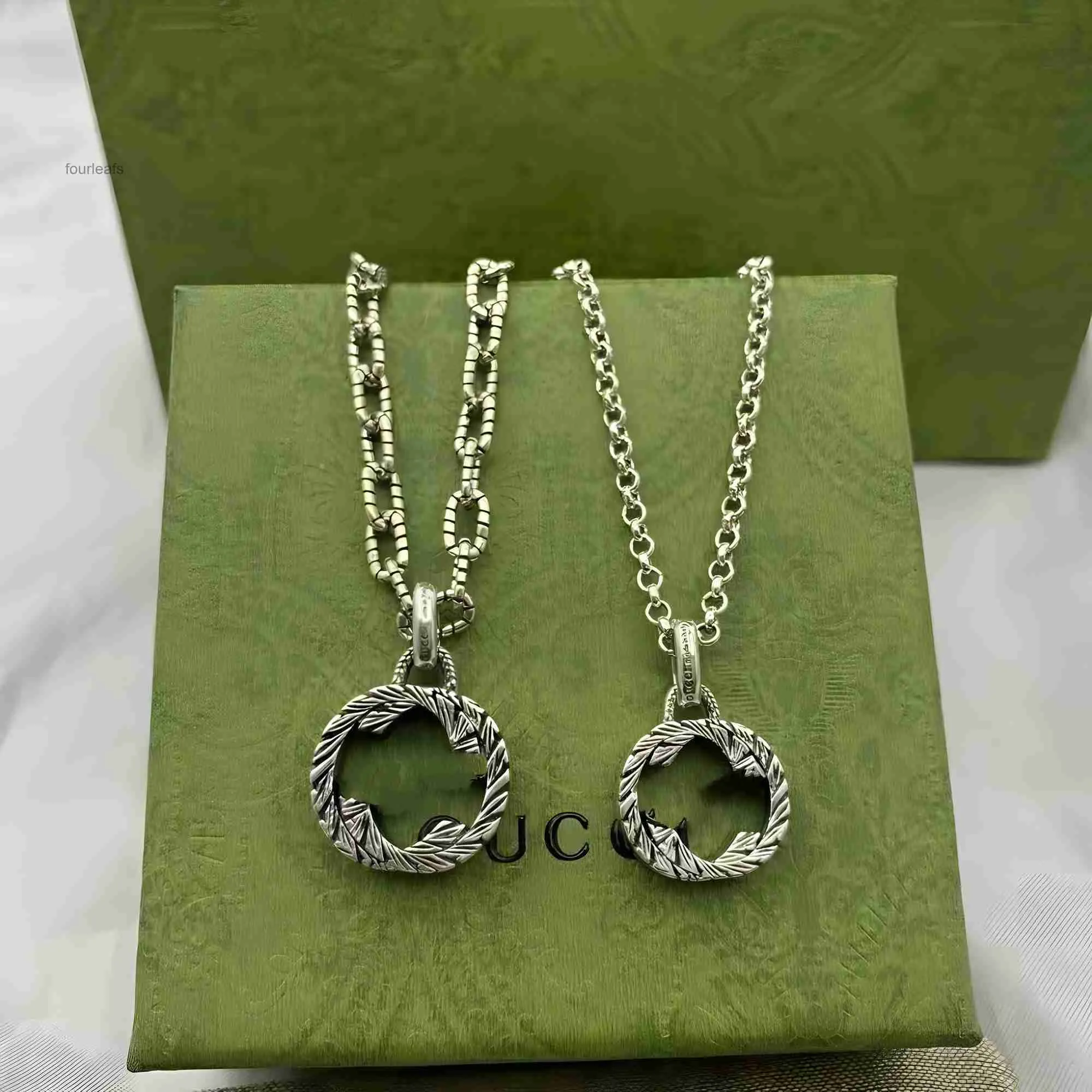 Brand Designer G Jewelry Fashion Pendant Necklace Womens High Quality Mens Couple Gift