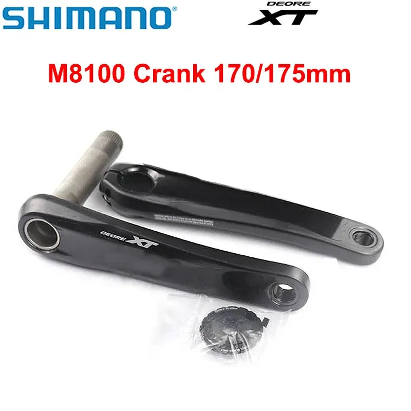 Shimano Slx Deore XT FC M7100 M8100 12S MTB Krankarm Dağ Bisiklet Bisiklet 1x 12 Hızlı Krank 170mm 175mm MT801 Alt Braket