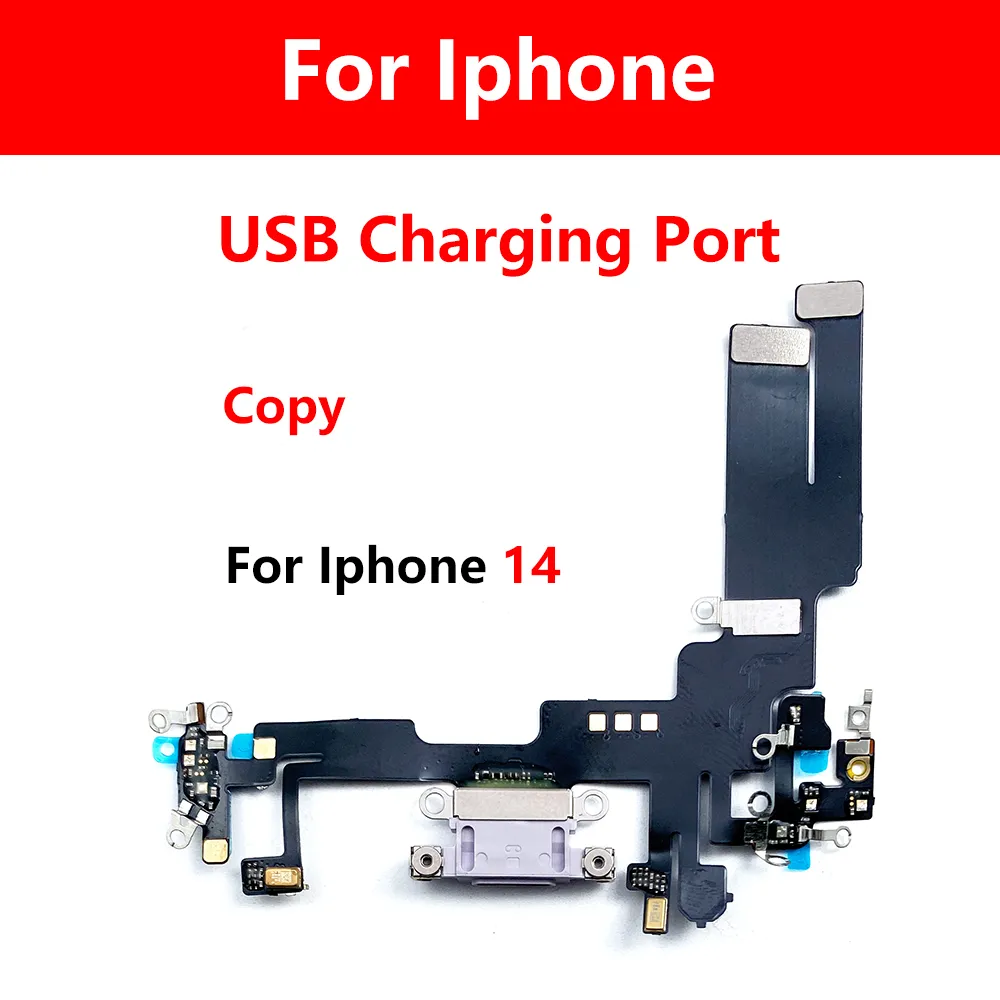 100% getest nieuw voor iPhone 14 Dock Connector Micro USB Charger Charging Port Flex Cable Microfoon Board