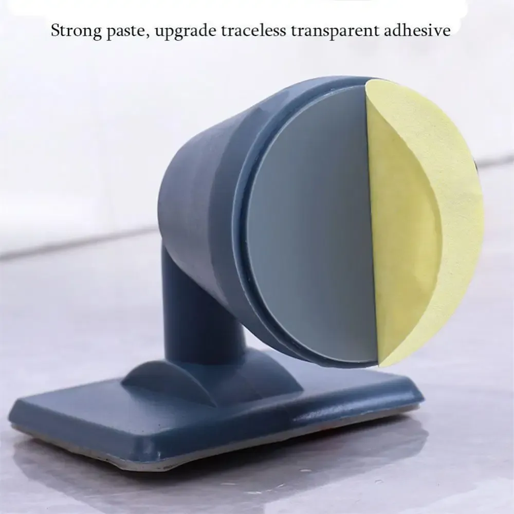 Silicone Door Stopper Piso montado Rubber Protetor Porta Handel