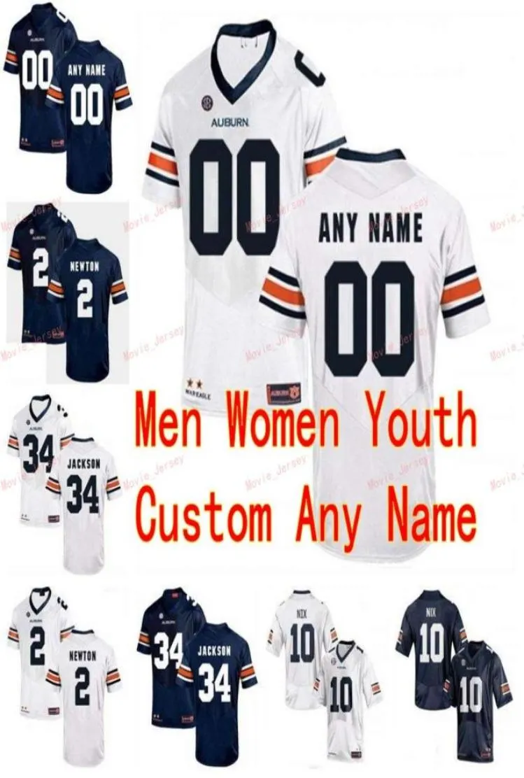 Custom cucite 1 Big Kat Bryant Joey Gatewood 10 Bo Nix 11 Karlos Dansby 12 Eli Stove 14 Nick College Men Women Youth JE4058650