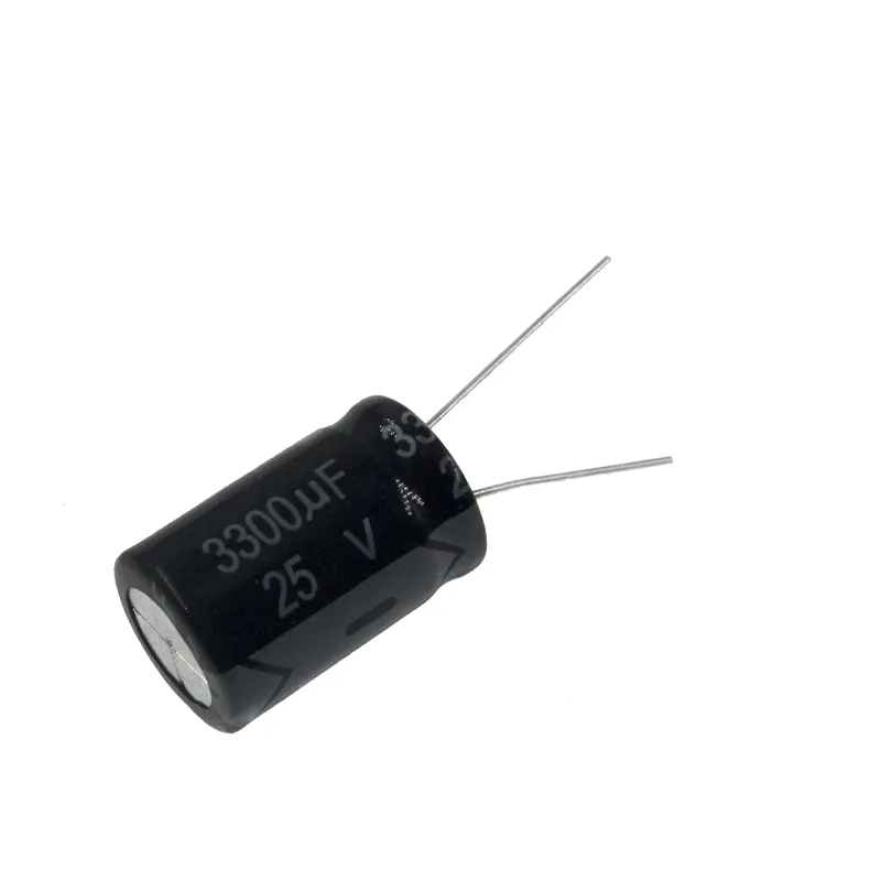 10 Pcs 33uF 25V Radial Electrolytic Capacitors - 105??C High Temp Rating