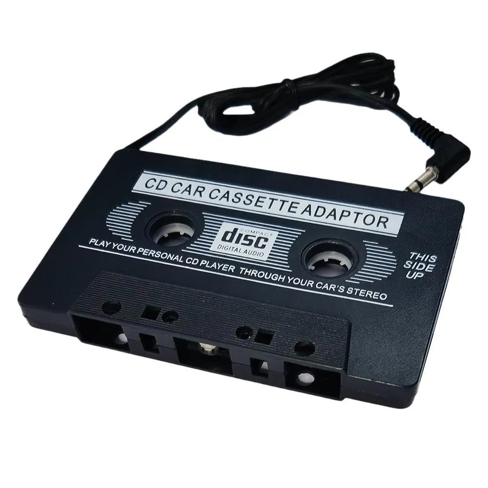 Audio Cassette Adapter: Portable Car Cassette To From