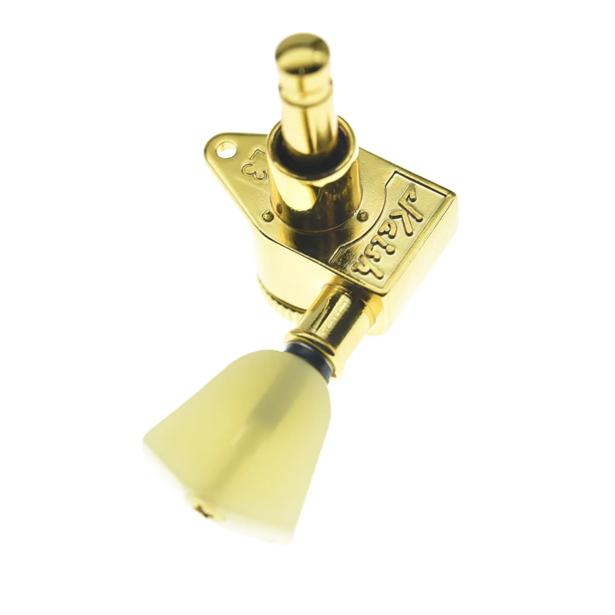 KAISH 3+3 Locking Guitar Tuners - 18:1 Ratio, Keystone Buttons, For Les Paul, SG, & Similar