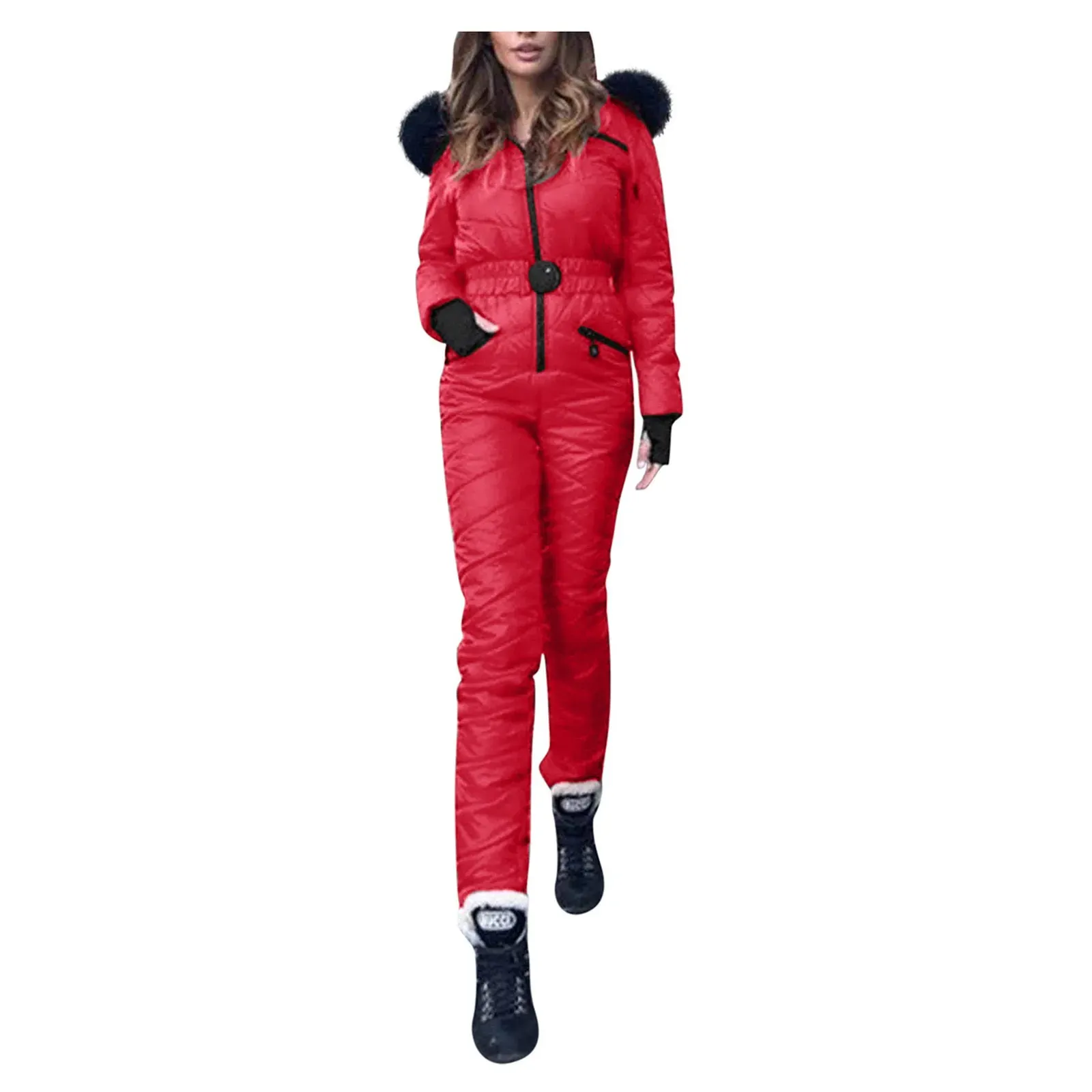 Damen Snowboard Skisuit Einteiliger Skianzug - Wasserdicht, Winddicht & Warm