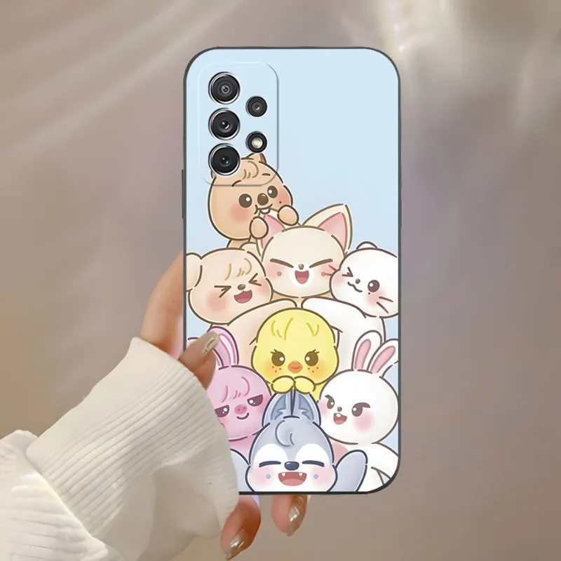 K-POP・アジア Samsung skzoo Cute Kpop Phone Case For Samsung Stray Kids S Skzoo Galaxy