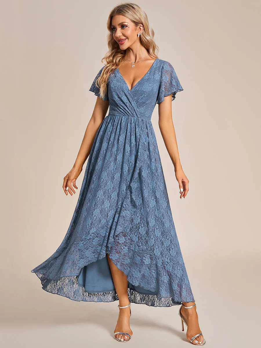 Evening Dress Floor-Length A-Line Deep V Neck Off The Shoulder Full Sleeve Dusty Navy Polyester Chiffon Bridesmaid Dress from Dhgate Bridesmaid Dress - price 163.7 Evening Dress Floor-Length A-Line Deep V Neck Off The Shoulder Full Sleeve Dusty Navy Polyester Chiffon Bridesmaid Dress from Dhgate Bridesmaid Dress - price 163.7