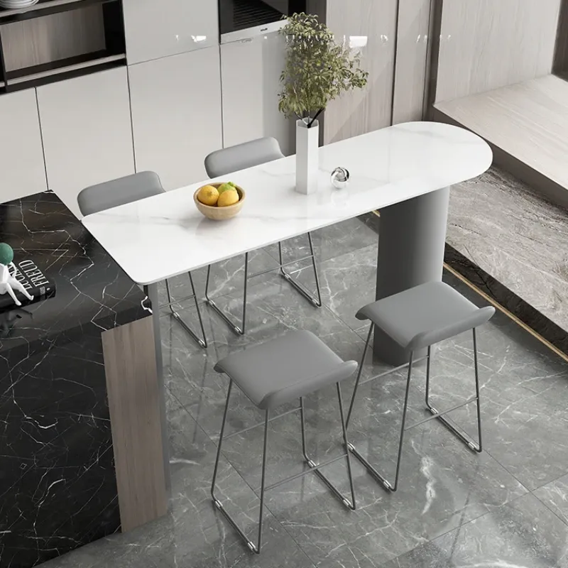 Counter Mobile Bar Table Modren Commercial Dining Coffee