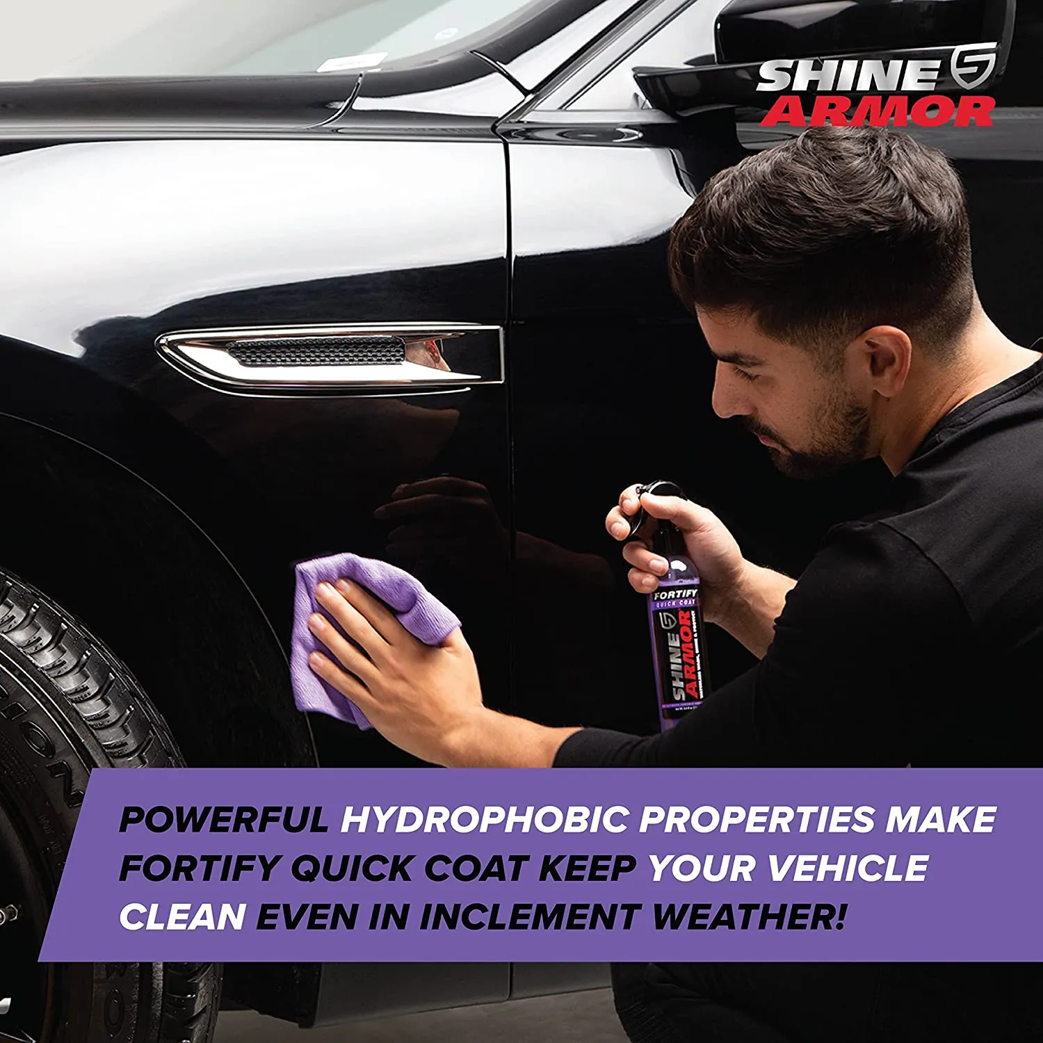 Armatura Shine originale Fortificare Cleaner per interni per auto rapida, rivestimento in ceramica per tutti gli interni per auto