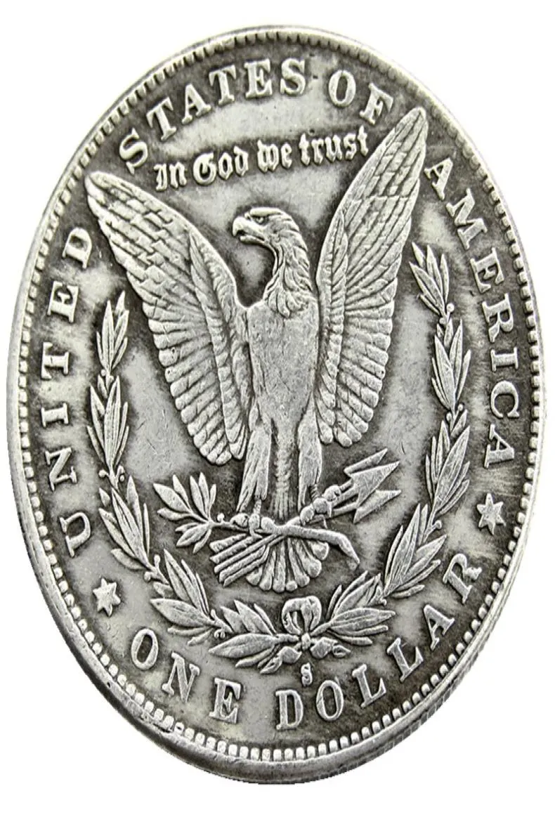 US 28pcs Morgan Dollares 18781921Quotsquot Datas diferentes Datas Mintmark Craft Silver Plated Co -Sens Metal Dies Manufacturing7269047