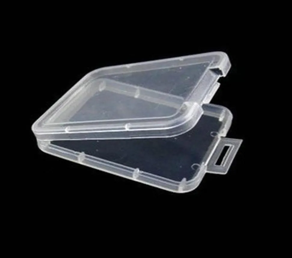 SD XD TF MMC Memory Card Holder CF Cards Protection Container Plastic Transparent Storage Box Jewel Case JK2101XB6639208