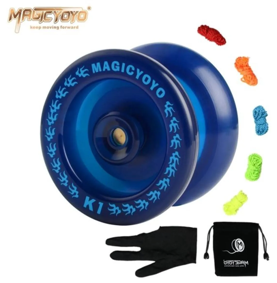 MAGICYOYO K1 Responsive Yoyo Professional Yo Yo Plastic Diabolo Funny Toys 2012142737719