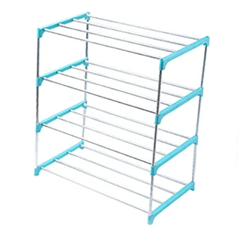 Aço inoxidável Simples Multi Camadas Rack de Rack não -WOVENS Easy Monte Organizador de Armazenamento Acessórios para Organizadores de Acessórios para Rack