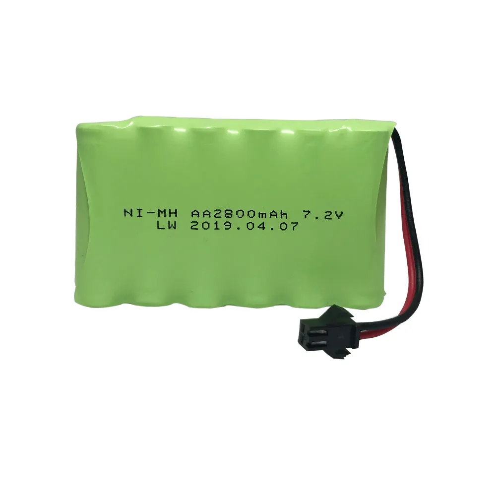 Chargeur USB 7.2V Jouet RC 2PCS Batterie 7.2V 2800mAh AA Ni-MH JST-2P + 2 Chargeurs USB Pour TR-211 TR-212 TR-215 550 RC