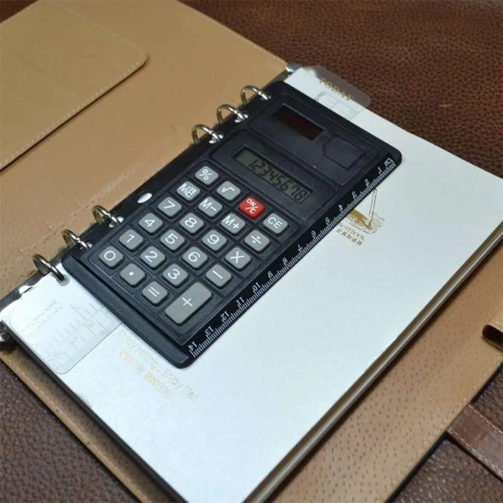 DHgate.com:A5 Ring Binder with Bendable Ruler, Foldable Calculator, and ...