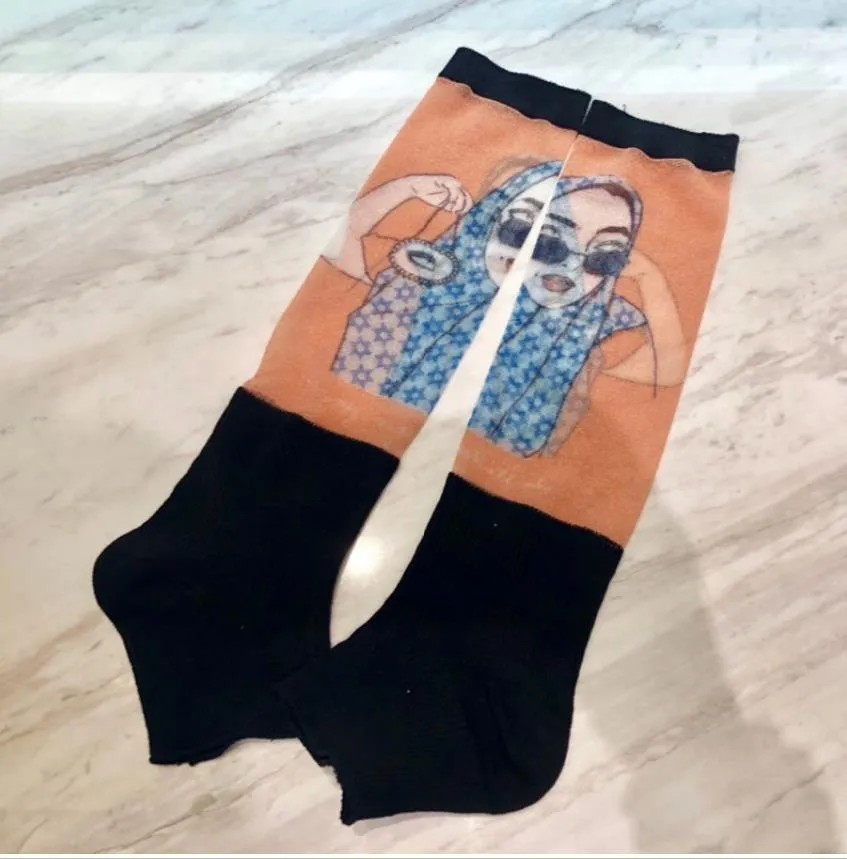 Designer voet sokken kousen voor vrouwen