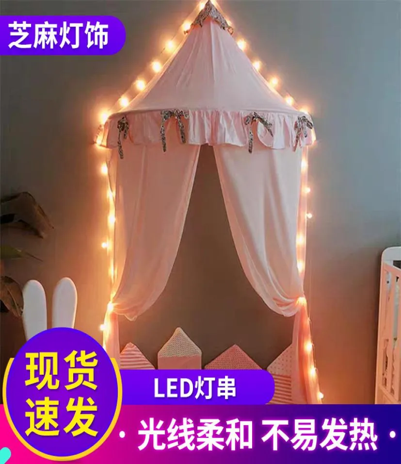 50LED STARRY BALL LIGHT DRAGON DAY BATTERI VIT REMOTE CONTROL I DECORATION GIRL LITA JUL STRING PPEAB9961383