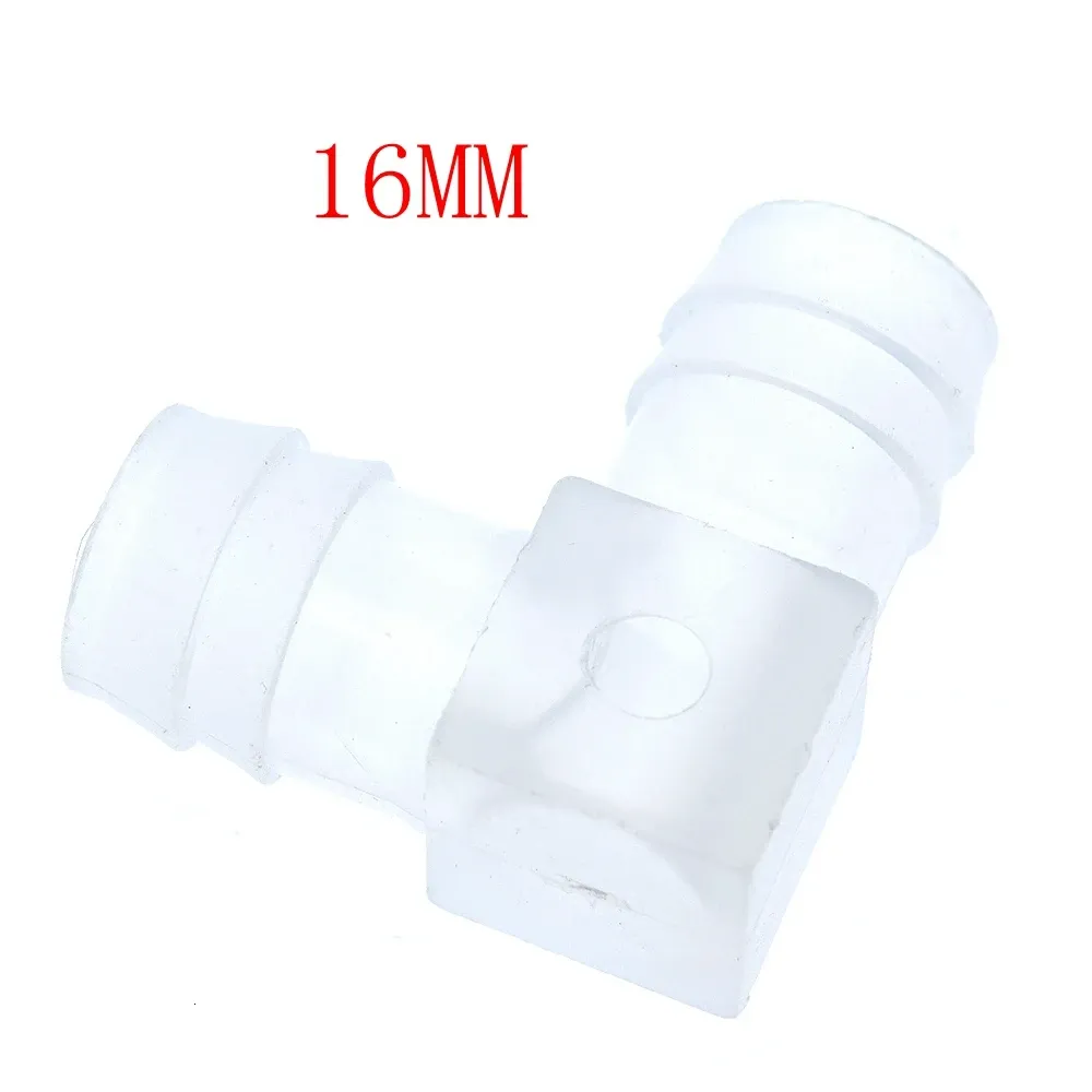 1 stks 8/12/16 mm Plastic pagode weerhoed gelijke elleboog L type slang connector buisfitting buisverbinding voor tuin