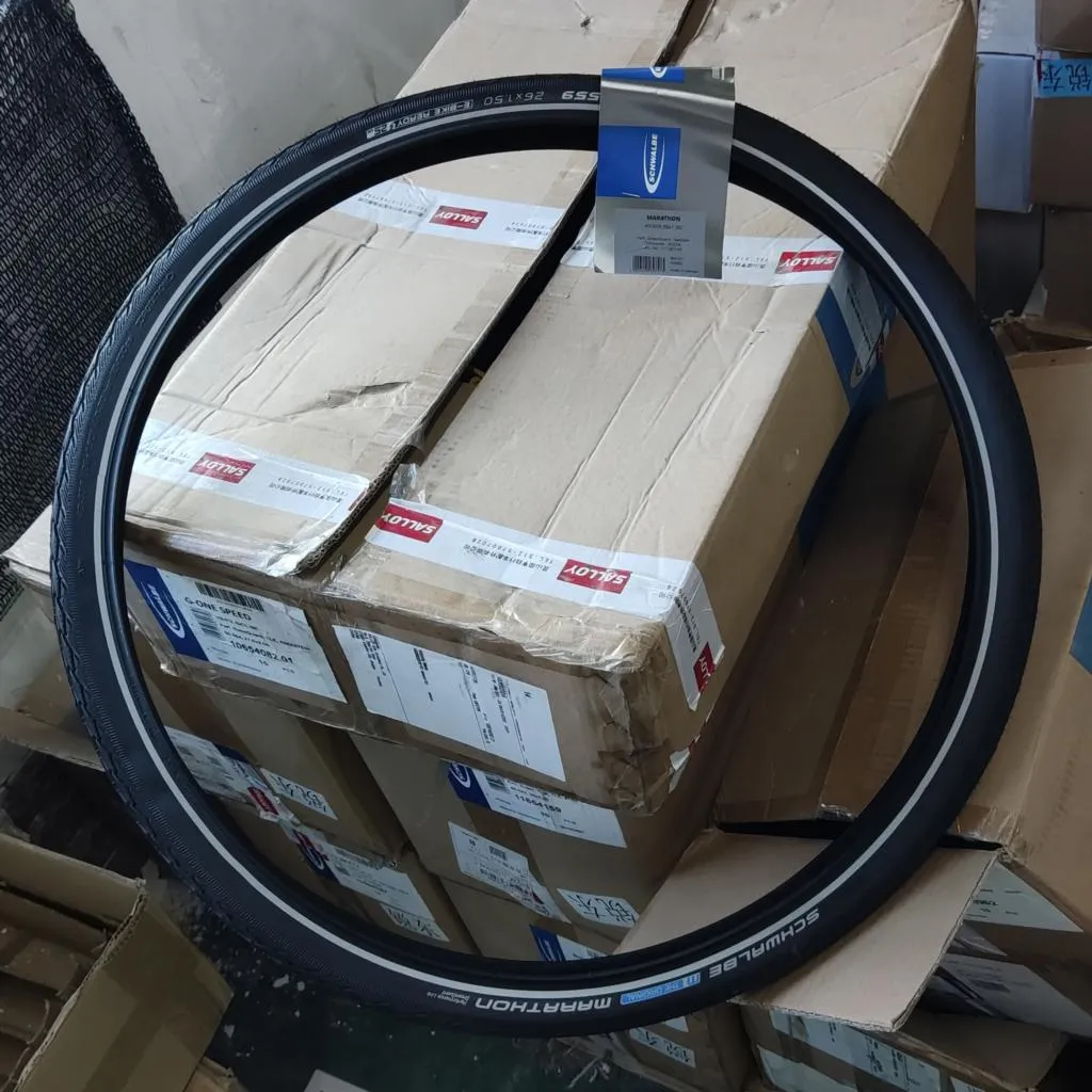 Schwalbe Marathon 700 X 38C Clincher Tire - Puncture Resistant Touring & City Bike Tire