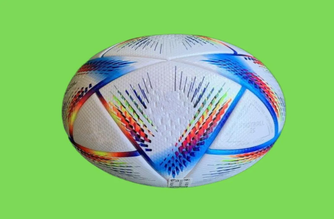 New World 2022 Cup Soccer Ball Size 5 Highgrade Nice Match Football Ship The Balls Without Air6222254