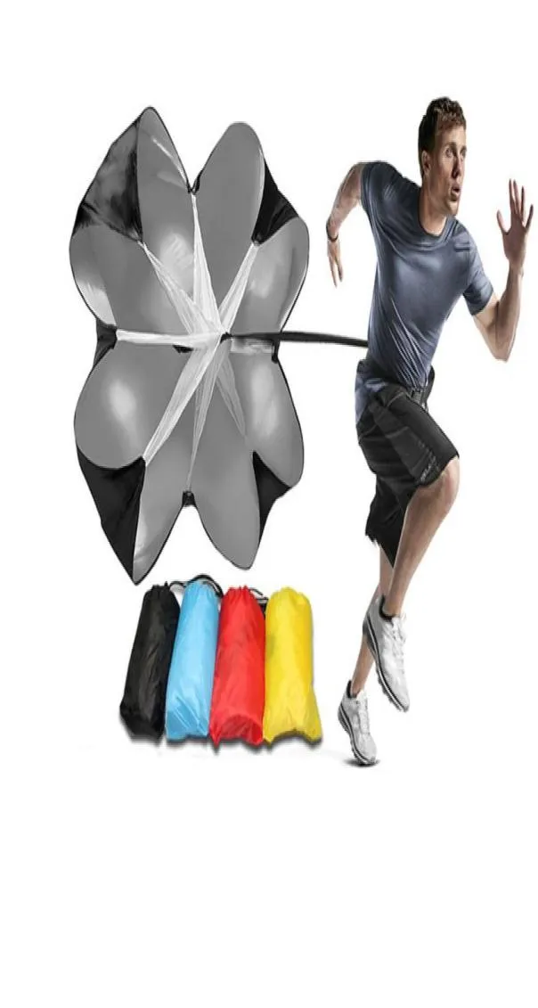 Hastighetsträning Running Drag Parachute Soccer Training Fitness Equipment Tillbehör Hastighet Drag Chute Physical Equipment2150907