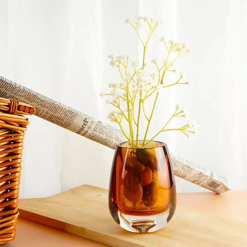 Nordic Decor Decor Wedding Acryl Flowerpot Plant hydroponiczny wazon ogrodowy salon biurko dekoracja stolika biurowa