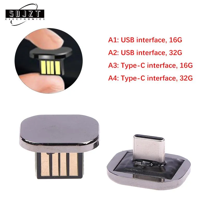 Pendrive USB Flash Drive, Mini Type C Short UDP Udisk Chip