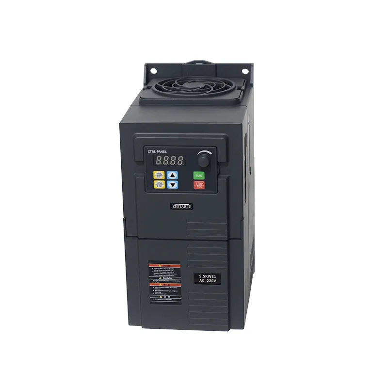 VFD 3 phase 3 phase 220V ZA281G2 0,75 / 1,5 / 2,2 kW RS485 Sortie Chine Fournisseur de gros Convertisseur de fréquence