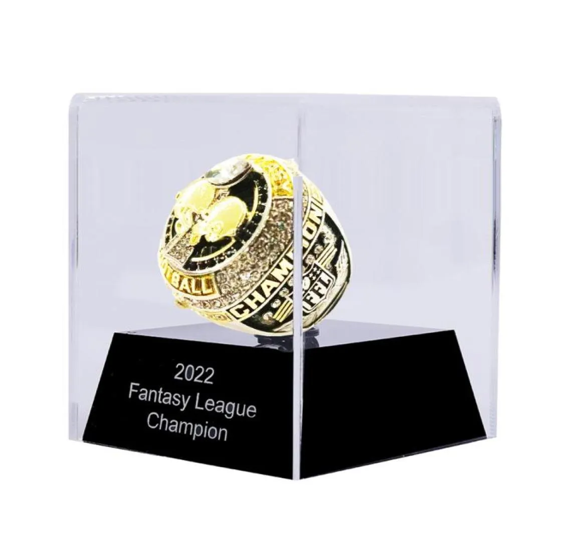 2023 Fantasy Football Ship Ring mit Ständer in voller Größe 814 Drop 5426448